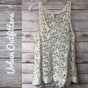 Ecoté | Crocheted lace tank top